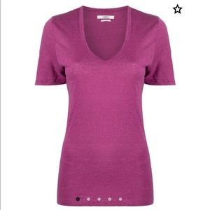 Rich eggplant Isabel Marant Étoile tshirt